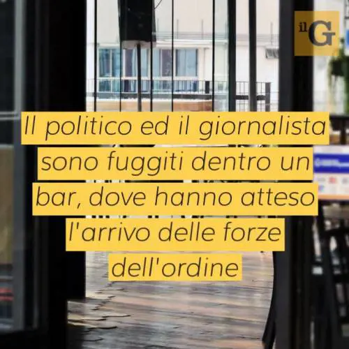 Rotondi assalito da fan di Salvini si barrica nel bar: "Clima infame"