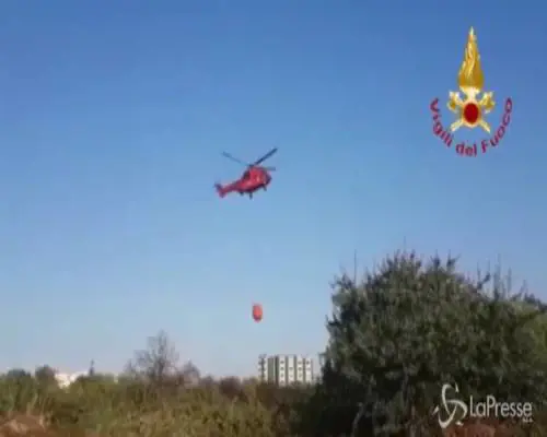 Incendi: paura nel cagliaritano, roghi vicini alle abitazioni