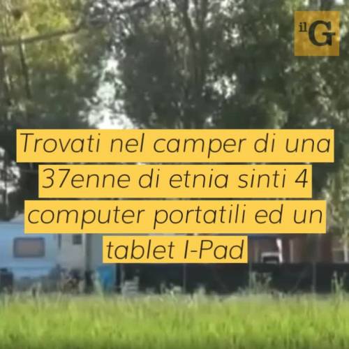 Mirandola, computer rubati alla scuola media trovati nel campo rom