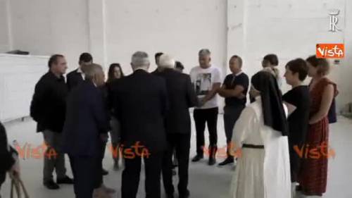 Mattarella incontra i familiari delle vittime del crollo di Ponte Morandi