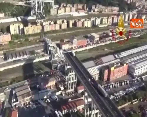 Un anno dal crollo di Ponte Morandi, il ricordo dei Vigili del Fuoco 