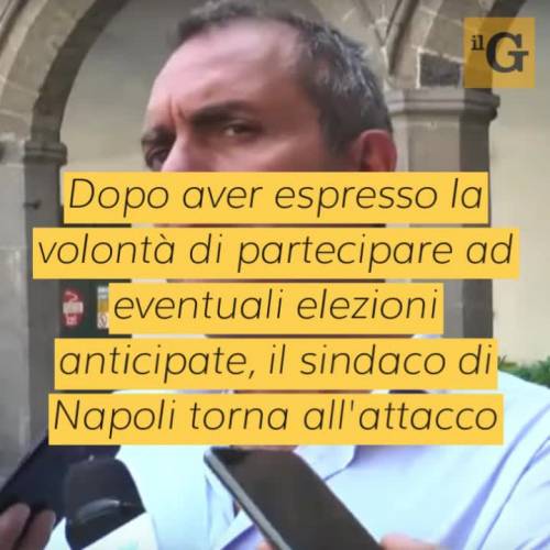 De Magistris pronto a elezioni, su Salvini: "Consensi con l'odio"