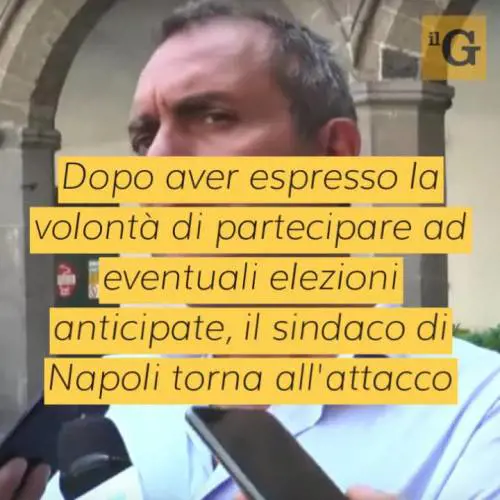 De Magistris pronto a elezioni, su Salvini: "Consensi con l'odio"