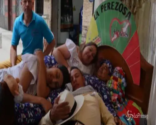 In Colombia si celebra la pigrizia