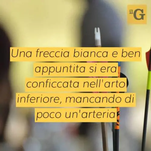 Turista colpita da una freccia in centro, indagini a San Gimignano