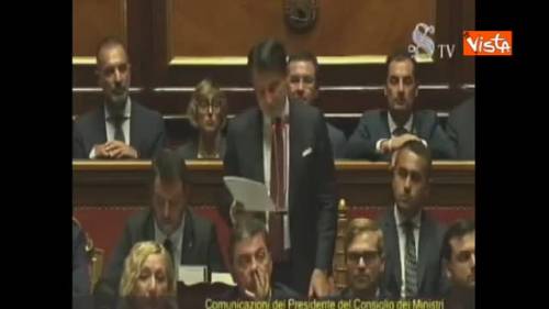 Conte: "Nostro Governo ha realizzato molto, decisione grave della Lega"