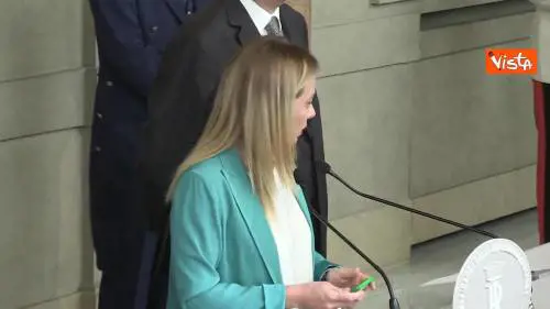 Meloni: "Ho sentito Salvini, al voto insieme vinciamo"