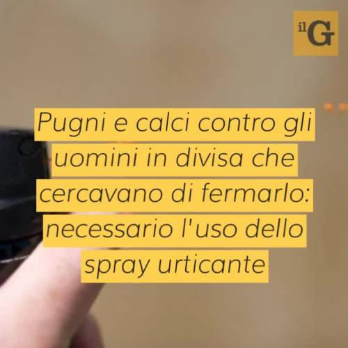 Controllori e poliziotti feriti sono dovuti ricorrere alle cure del pronto soccorso