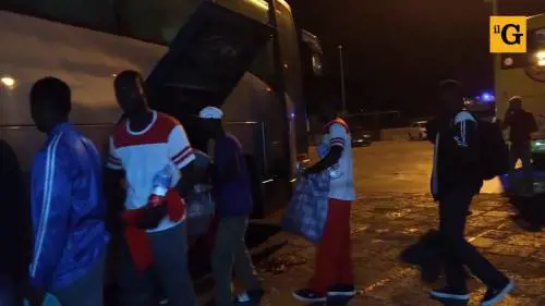 Lo sbarco dei migranti della Open Arms a Porto Empedocle 
