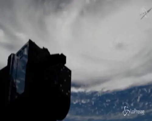 L'uragano Dorian visto dallo spazio