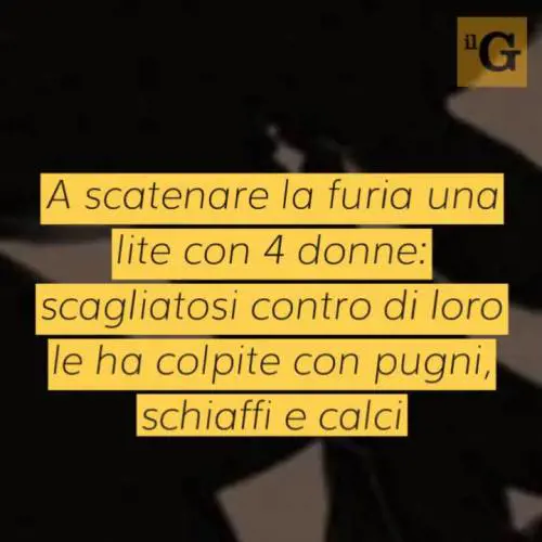 Nigeriano minaccia 4 donne col coltello e le pesta