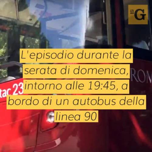 Paura sul bus: clandestino somalo manda in frantumi il parabrezza e attacca militari
