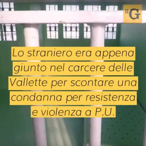 Detenuto gambiano aggredisce 4 agenti della polizia penitenziaria