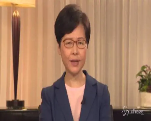Hong Kong, Lam: "Legge su estradizioni in Cina sarà ritirata"