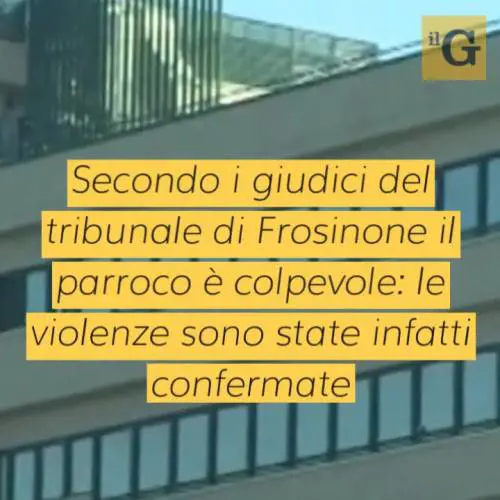 Violenze sessuali su un bimbo: parroco evita il carcere grazie alla prescrizione