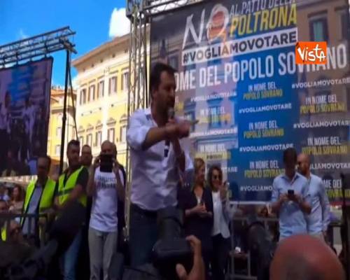  Centrodestra, Salvini: “Con Meloni lavoriamo per allargare” 