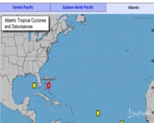 Bahamas, nuova allerta per tempesta tropicale