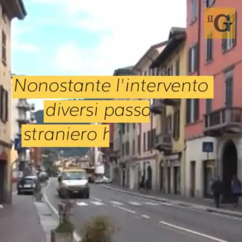 Pesta la moglie in strada, intervengono i passanti: straniero denunciato