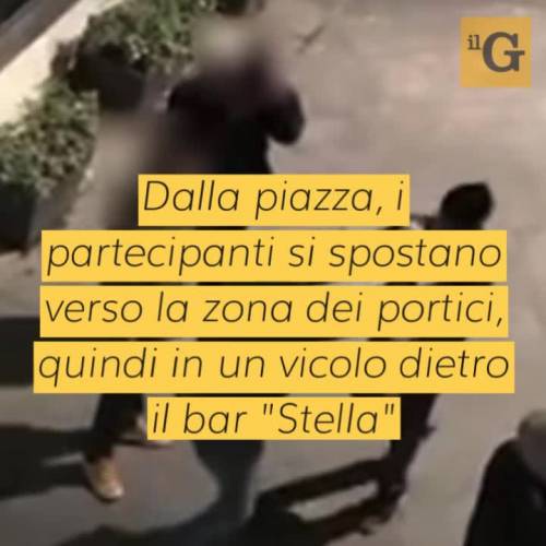 Rissa tra italiani e stranieri, parte un colpo di pistola