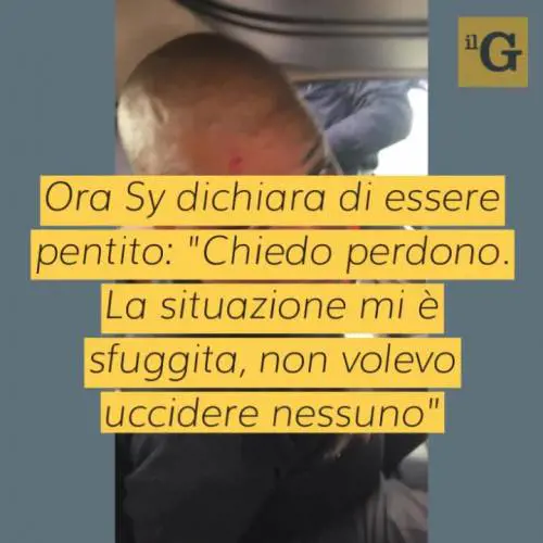 Ousseynou Sy vicino al processo: "Sono pentito, chiedo perdono"