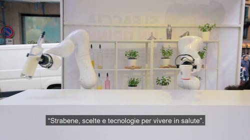 Milano, Altroconsumo presenta il "Robot bar" della salute