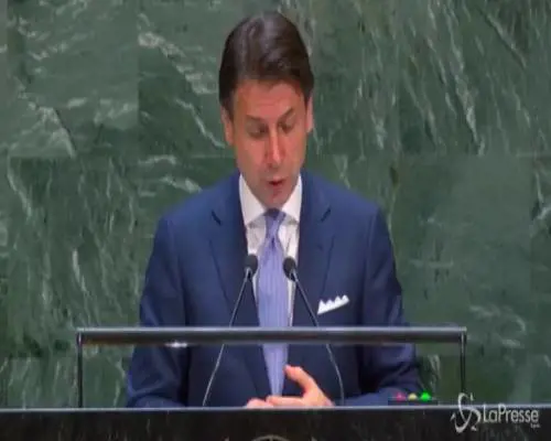 Conte all'Onu: "Il governo italiano ha lanciato il green new deal"