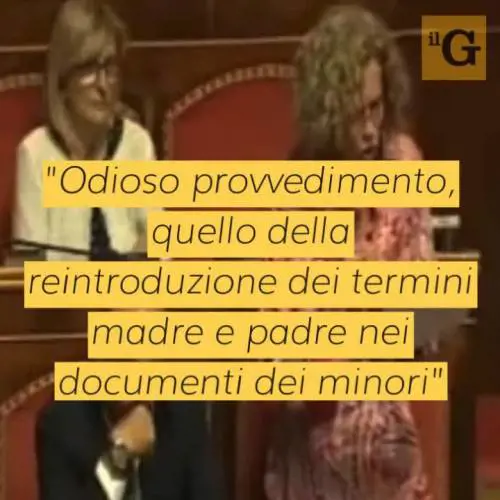 Cirinnà attacca ancora "padre" e "madre": "Abolire questo decreto vergognoso"