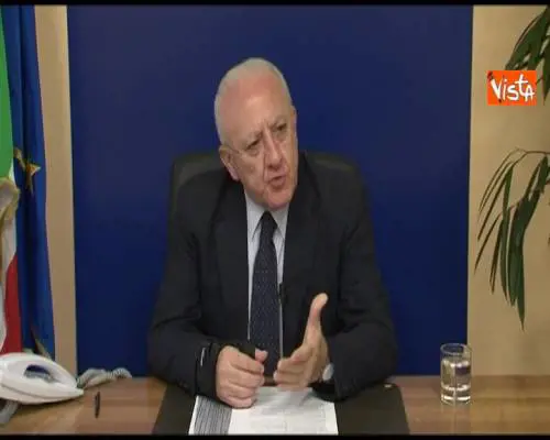 Ambiente, De Luca: "Siamo giunti ad un bivio"