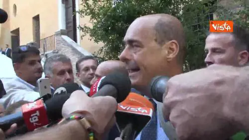 Zingaretti: “Renzi e Di Maio? Italiani odiano le polemiche”