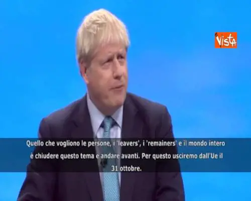  Brexit, Boris Johnson: “Via dall’Ue il 31 Ottobre in ogni caso” 