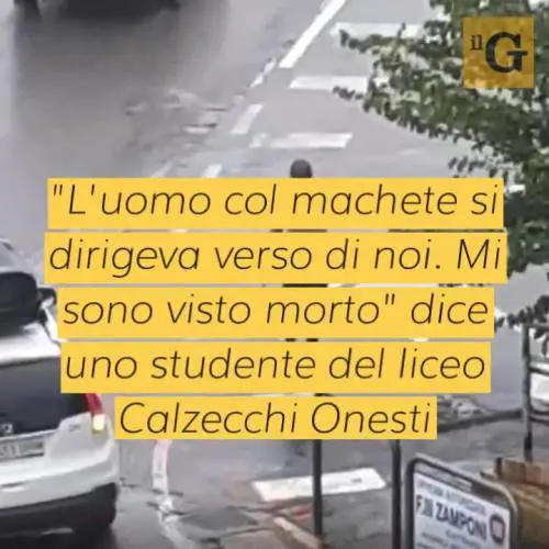 Clandestino col machete a Fermo: parlano studenti e passanti coinvolti