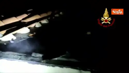 Trattore in fiamme nel cagliaritano, intervengono i Vigili del Fuoco
