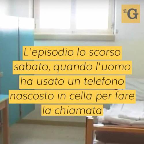 Detenuto chiama carabinieri dal carcere con telefono nascosto in cella. Il sindacato "Ridicolo"