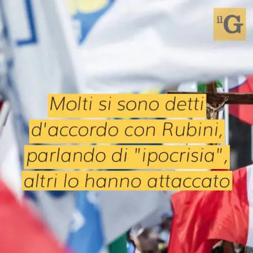 Rubio attacca la manifestazione della Lega