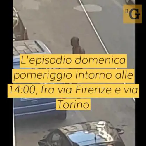 Straniero fuori controllo per le strade del Vasto: urla, minacce e colpi alle auto