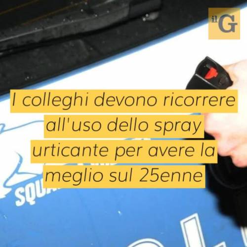 Aggredisce agente durante controllo e gli rompe il polso: pregiudicato nigeriano in manette