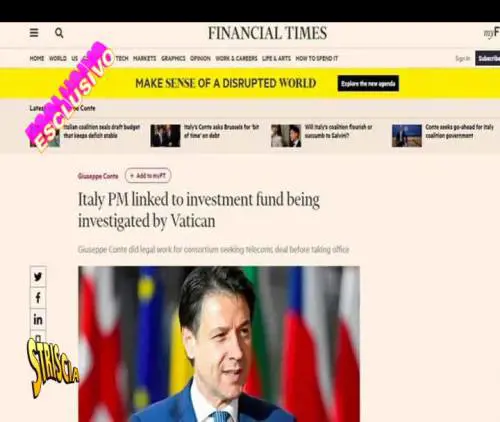 A Striscia la notizia la risposta di "Conte" all'attacco del Ft