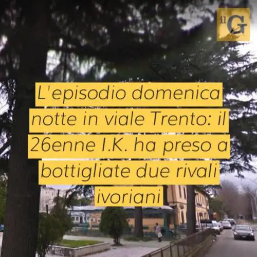 Bottigliate ai rivali, agente in ospedale: nigeriano rimesso subito in libertà dal giudice
