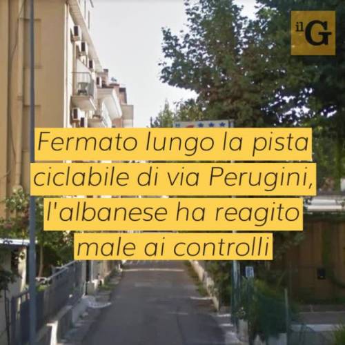 Lancia bici contro agenti per evitate il fermo: arrestato pusher albanese