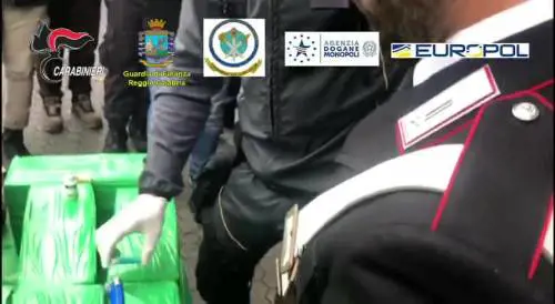 Il blitz antidroga dei carabinieri
