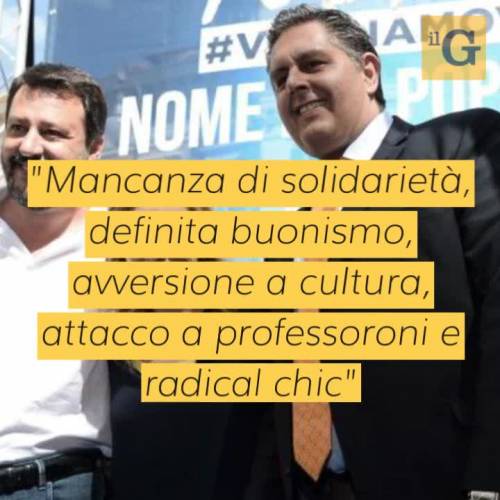 Vauro si scaglia contro Salvini: "Opportunista omuncolo offensivo fascista"