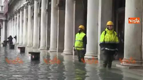 Venezia, Piazza San Marco sommersa