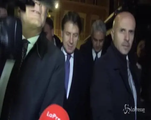 Conte dopo la cena con i ministri: "Nessun litigio"