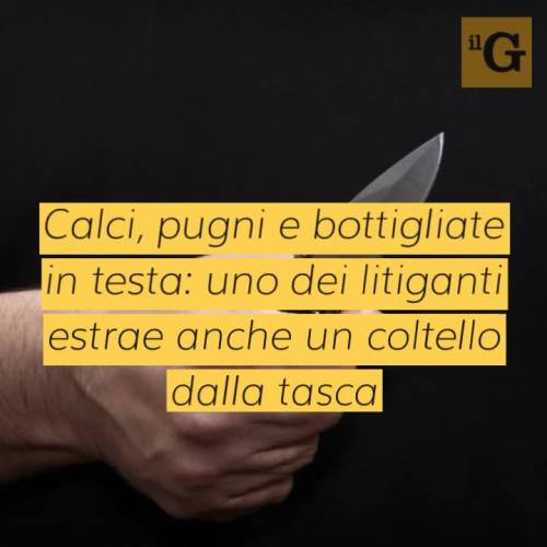 Pugni, calci e bottigliate tra magrebini e nigeriani in centro: semplice denuncia