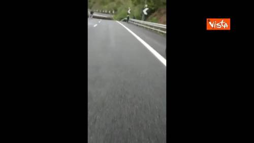 Viadotto crollato sull'Autostrada A6 Torino-Savona a causa del maltempo