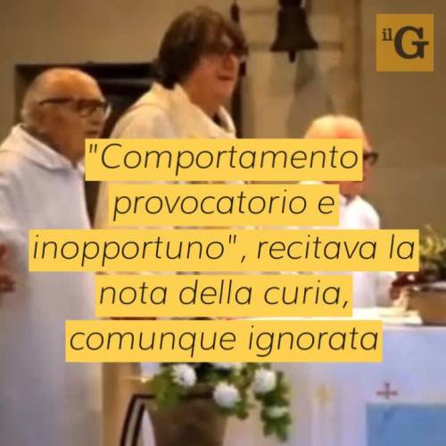 "Bella Ciao" cantata in chiesa dopo la messa: don Biancalani mantiene la promessa