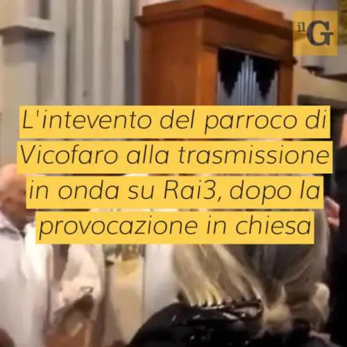 Don Biancalani ad "Agorà": "Accolgo un fascista solo se fa un percorso con me"