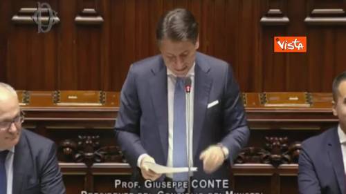 Mes, Conte: "Mia informativa doverosa, sempre trasparente con Parlamento"