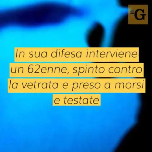 Difende la barista e viene preso a morsi e testate: 62enne ferito da straniero