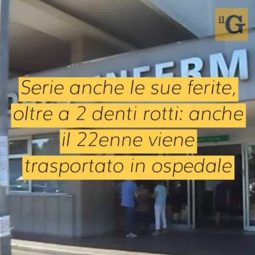 Rissa in strada con frammenti di vetro e bastoni: stranieri finiscono in ospedale